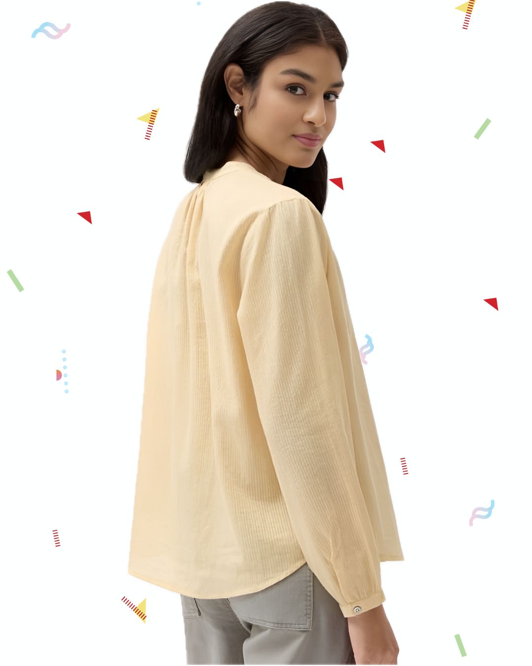 Blusa in voile
