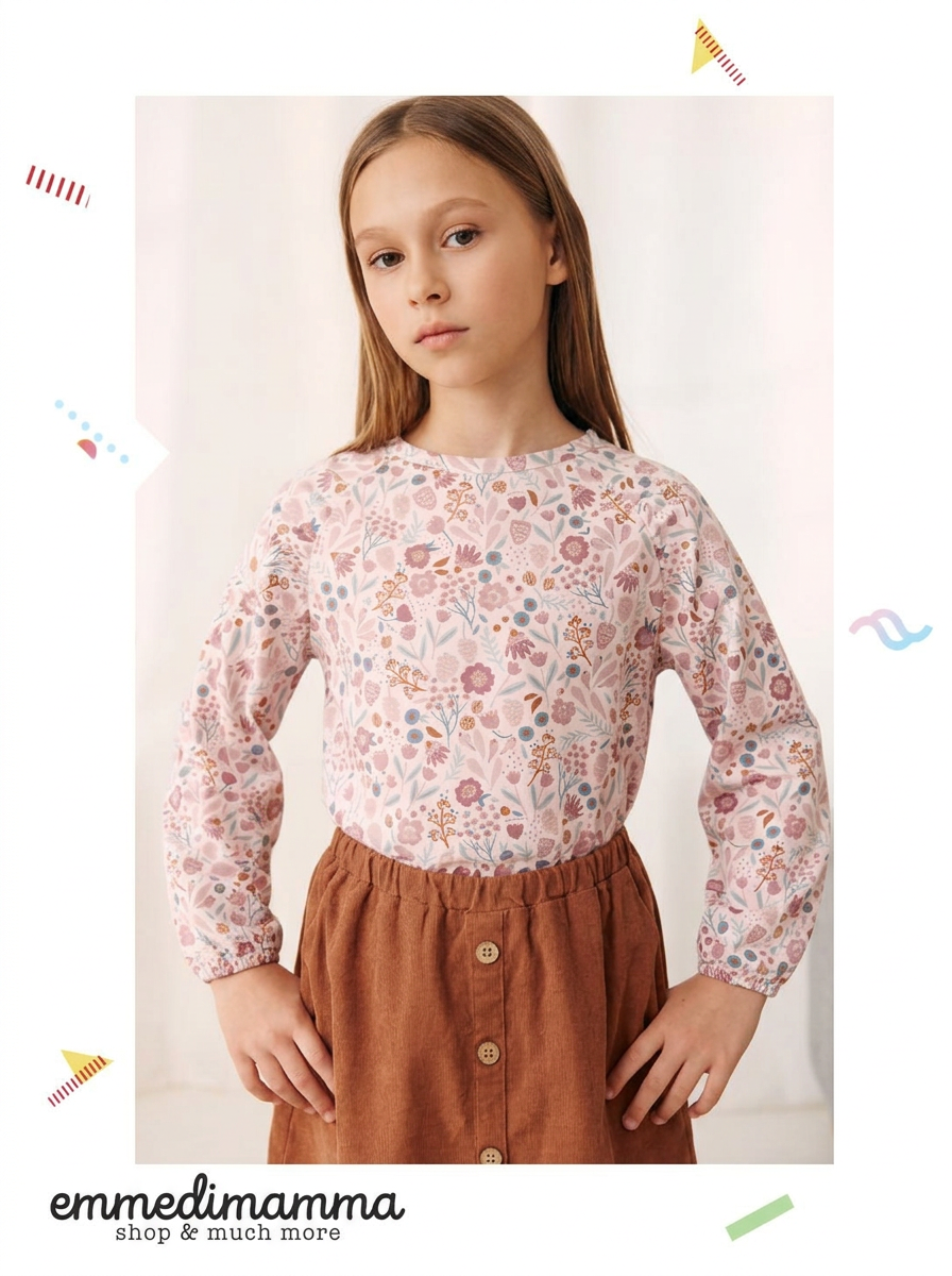 Maglia in cotone felpato