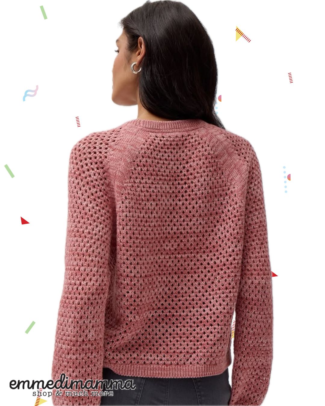 Maglia punto traforato